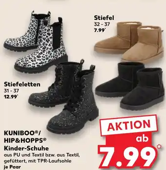 Kaufland Kuniboo kinder-schuhe stiefeletten Angebot
