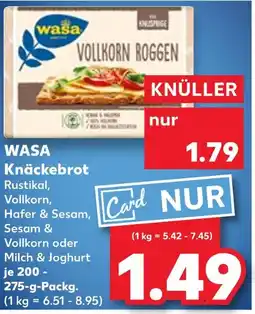 Kaufland Wasa knäckebrot rustikal Angebot