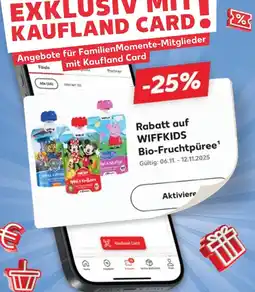 Kaufland Wiffkids bio-fruchtpüree Angebot