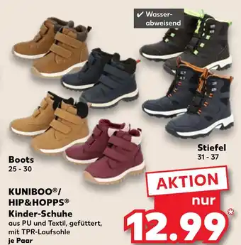 Kaufland Kuniboo/hip&hopps kinder-schuhe boots Angebot