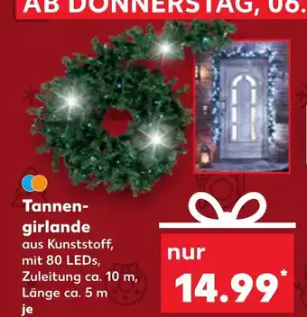 Kaufland Tannengirlande Angebot