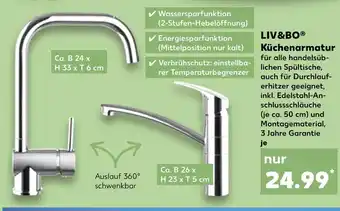 Kaufland Liv&bo küchenarmatur modell 1 Angebot