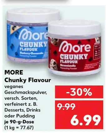 Kaufland More chunky flavour blueberry-cheesecake Angebot