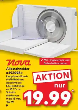 Kaufland Nova allesschneider Angebot