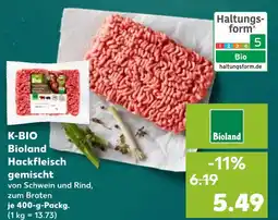 Kaufland Bioland hackfleisch gemischt Angebot
