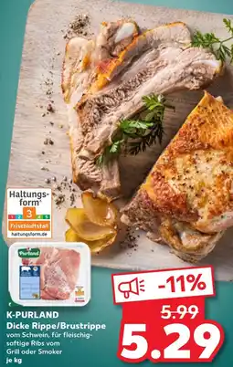 Kaufland K-purland dicke rippe/brustrippe Angebot