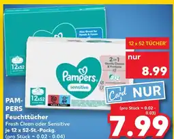 Kaufland Pampers fresh clean Angebot