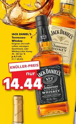 Kaufland Jack daniel's tennessee whiskey original Angebot