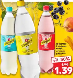 Kaufland Schweppes original bitter lemon Angebot