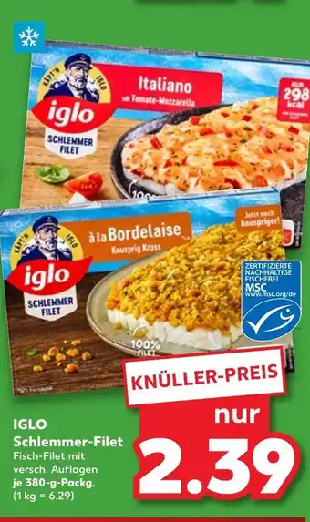 Kaufland Iglo schlemmer-filet italiano Angebot