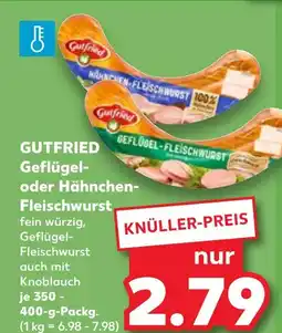 Kaufland Gutfried geflügel-fleischwurst Angebot