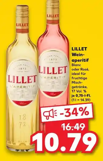 Kaufland Lillet blanc Angebot