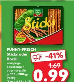 Kaufland Funny-frisch sticks Angebot