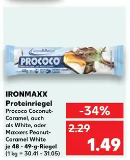 Kaufland Ironmaxx prococo coconut-caramel Angebot