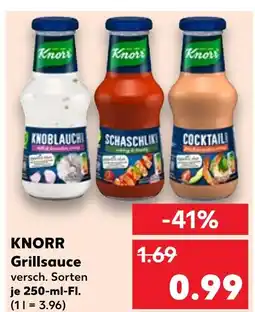 Kaufland Knorr knoblauch grillsauce Angebot