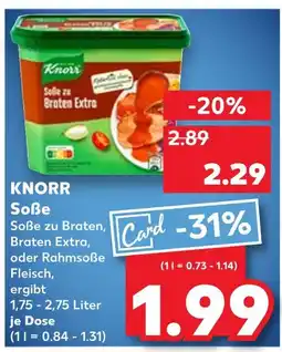 Kaufland Knorr soße zu braten Angebot