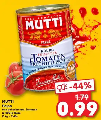 Kaufland Mutti polpa Angebot