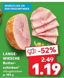 Kaufland Lange-wiesche butterschinken Angebot