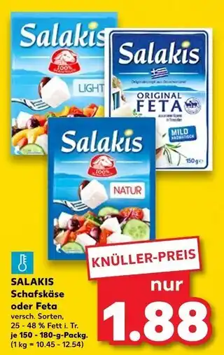 Kaufland Salakis schafskäse light Angebot