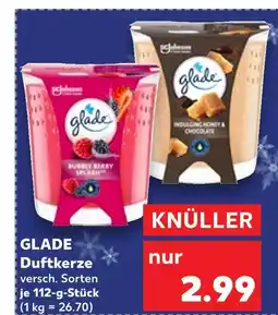 Kaufland Glade bubbly berry splash duftkerze Angebot