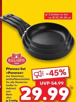Kaufland Ballarini pfannen-set panarea Angebot