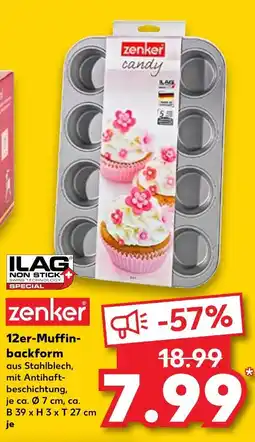 Kaufland Zenker 12er-muffinbackform Angebot