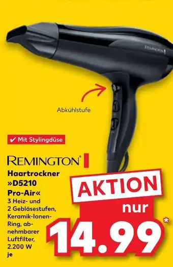 Kaufland Remington haartrockner d5210 pro-air Angebot