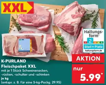 Kaufland K-PURLAND Fleischpaket XXL Angebot