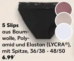 Kaufland 5 Slips Angebot