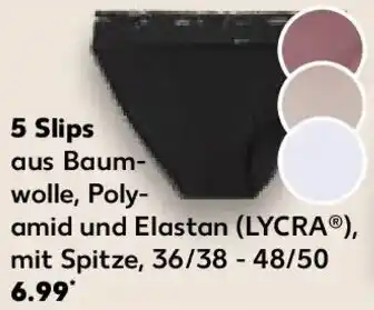 Kaufland 5 Slips Angebot