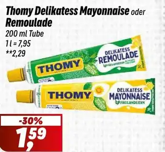 Simmel Thomy Delikatess Mayonnaise oder Remoulade Angebot