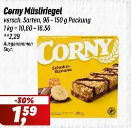Simmel Corny Müsliriegel Angebot