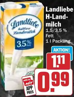 HIT Landliebe H-Landmilch Angebot