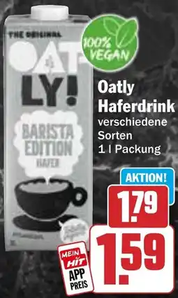 HIT Oatly Haferdrink Angebot