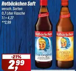 Simmel Rotbäckchen Saft Angebot