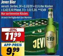 Simmel Jever Bier Angebot