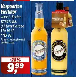 Simmel Verpoorten Eierlikör Angebot