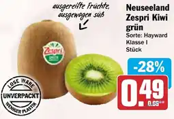HIT Neuseeland Zespri Kiwi grün Angebot
