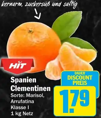 HIT Spanien Clementinen Angebot