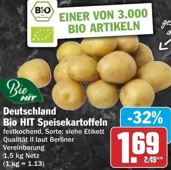 HIT Deutschland Bio HIT Speisekartoffeln Angebot