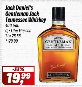 Simmel Jack Daniel's Gentleman Jack Tennessee Whiskey Angebot