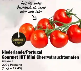 HIT Niederlande/Portugal Gourmet HIT Mini Cherrystrauchtomaten Angebot
