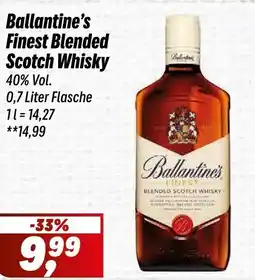 Simmel Ballantine's Finest Blended Scotch Whisky Angebot