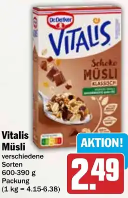 HIT Vitalis Müsli Angebot