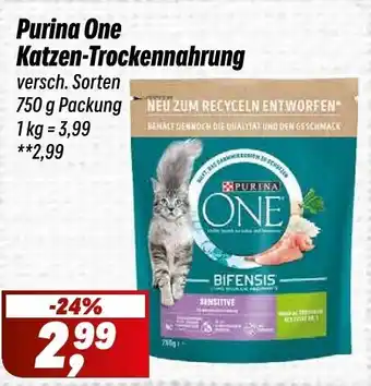 Simmel Purina One Katzen-Trockennahrung Angebot