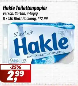 Simmel Hakle Toilettenpapier Angebot