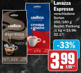 HIT Lavazza Espresso Angebot