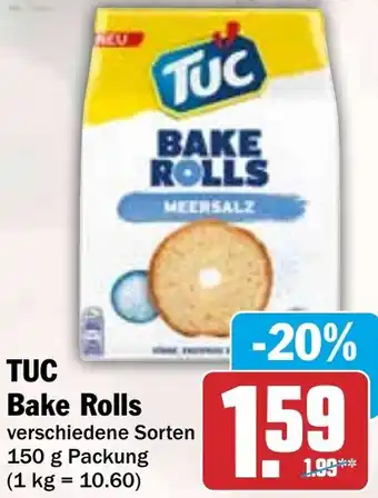 HIT TUC Bake Rolls Angebot