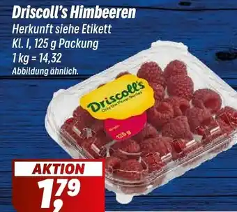Simmel Driscoll's Himbeeren Angebot