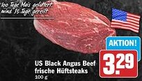 HIT US Black Angus Beef frische Hüftsteaks Angebot
